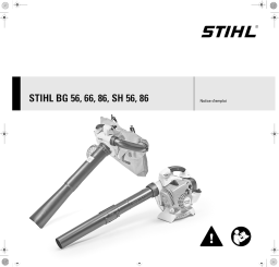 STIHL BG 56, 66, 86, SH 56, 86 Manuel utilisateur