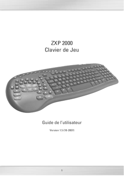 Ideazon ZXP 2000 Manuel du propriétaire