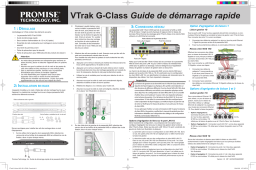 Promise Technology G1100 NAS Gateway Guide de démarrage rapide