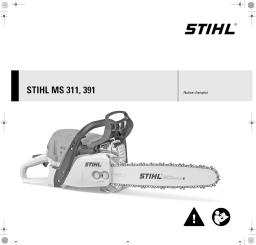 STIHL MS391 Mode d'emploi