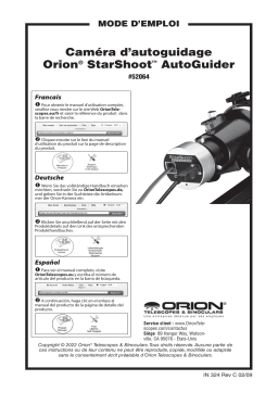 Orion 24781 Magnificent Mini AutoGuider Package Manuel utilisateur