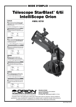 Orion 27926 StarBlast 6 IntelliScope Upgrade Kit Manuel utilisateur