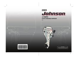 Johnson JO 15 Remote 4 Stroke 2005 Manuel du propriétaire