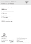 S+S Regeltechnik THERMASGARD&reg; HFTM - Modbus Sleeve temperature measuring transducer Mode d'emploi