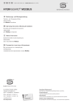 S+S Regeltechnik HYGRASGARD&reg; KFTF - Modbus Duct humidity and temperature sensor Mode d'emploi