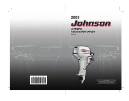 Johnson JO 4 4 Stroke 2005 Manuel du propriétaire