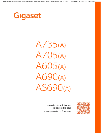 AS690 | Gigaset A690 Mode d'emploi | Fixfr