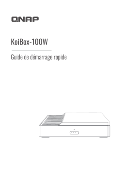 QNAP KoiBox-100W Mode d'emploi