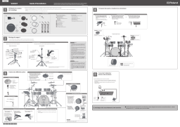 Roland VAD307 V-Drums Acoustic Design Guide d'installation