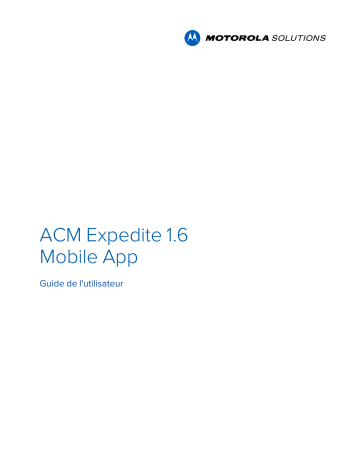 Avigilon ACM Expedite Mobile App Mode d'emploi | Fixfr