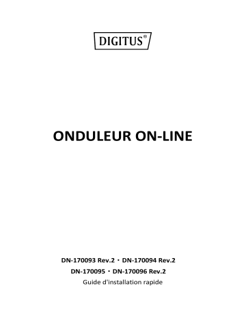 Digitus DN-170093 Guide de démarrage rapide | Fixfr