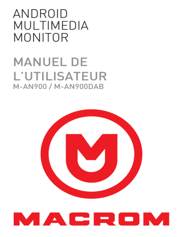 Macrom M-AN900DAB Manuel utilisateur | Fixfr