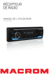 Macrom M-DL3100BT Manuel utilisateur