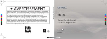 GMC TERRAIN 2018 Mode d'emploi | Fixfr