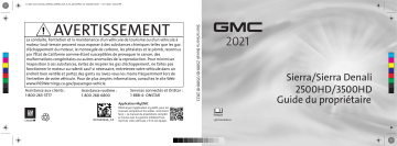 Sierra HD 2021 | GMC Sierra LD 2021 Mode d'emploi | Fixfr