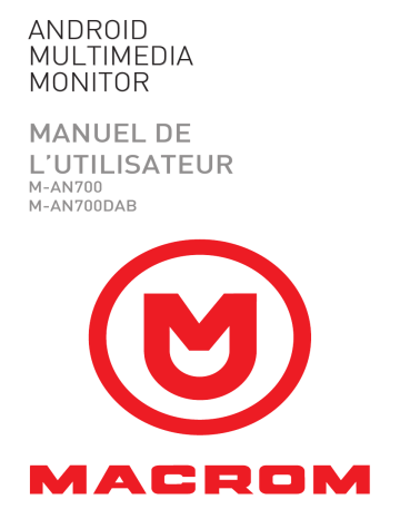 Macrom M-AN700 Manuel utilisateur | Fixfr