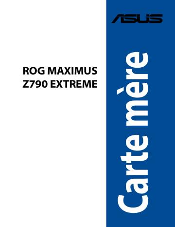 Asus ROG MAXIMUS Z790 EXTREME Motherboard Manuel utilisateur | Fixfr