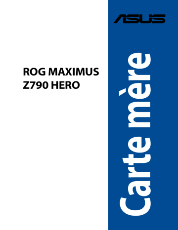 Asus ROG MAXIMUS Z790 HERO Motherboard Manuel utilisateur | Fixfr