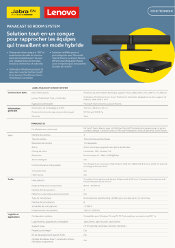 Jabra PanaCast 50 Room System spécification