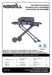 Nexgrill 720-1075B grill Manuel utilisateur