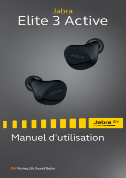 Jabra Elite 3 Active Manuel utilisateur