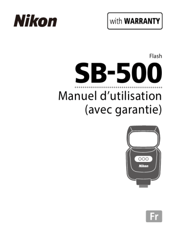 Nikon SB-500 Manuel utilisateur | Fixfr