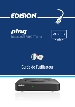 Edision Ping Manuel utilisateur