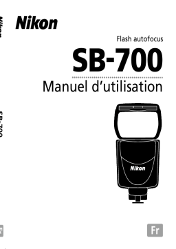 Nikon SB-700 Manuel utilisateur