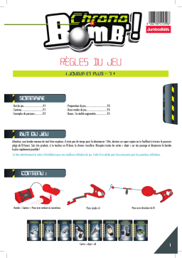 DUJARDIN - Chrono Bomb Manuel utilisateur