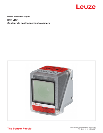 Leuze IPS 408i FIX-F2-102-I3-G Smart Kamera Mode d'emploi | Fixfr