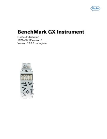 Roche BenchMark GX Manuel utilisateur | Fixfr