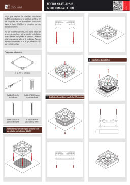 Noctua NA-IS1-12 Sx2 Accessory Installation manuel