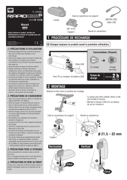 Cateye Rapid micro G [TL-LD620G] Safety light Manuel utilisateur