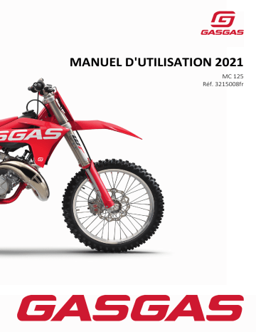 GASGAS MC 125 2021 Manuel du propriétaire | Fixfr