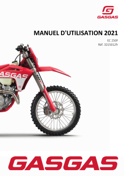 GASGAS EC 250F 2021 Manuel du propriétaire