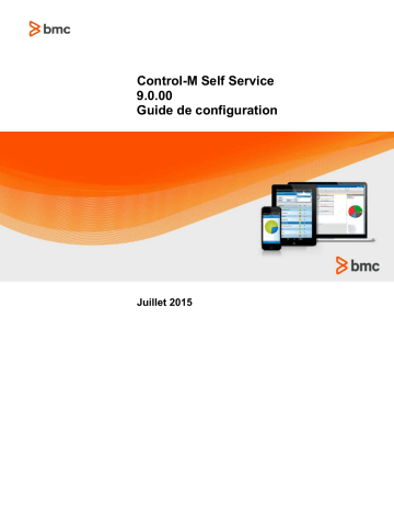 BMC Control-M Self Service 9.0.00 Manuel utilisateur | Fixfr