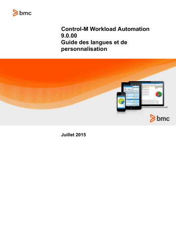 BMC Control-M Workload Automation 9.0.00 Mode d'emploi | Fixfr