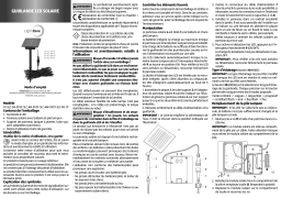 LightZone GT-SLC-CW-01 Solar LED Fairy Lights Manuel utilisateur