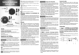 LightZone GT-GLCC-WW-01 Galaxy light chain Manuel utilisateur