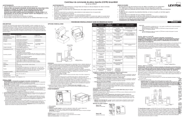 Leviton DRD07-ED0 Smart Pack Manuel utilisateur | Fixfr
