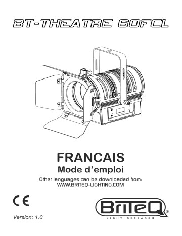 Briteq BT-THEATRE 60FCL Manuel du propriétaire | Fixfr