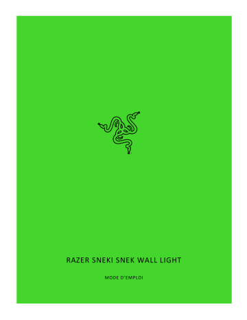 Razer Sneki Snek Wall Light | RC81-04270 Mode d'emploi | Fixfr