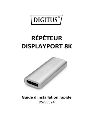 Digitus DS-55524 DIGITUS Guide de démarrage rapide | Fixfr