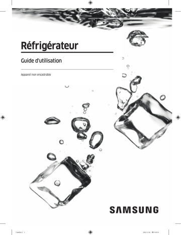 RF54T62E3S9 | RF23R62E3B1 | RF23R62E3SR | Samsung RF23R62E3S9 Réfrigérateur multi-portes, 539L - Manuel utilisateur | Fixfr