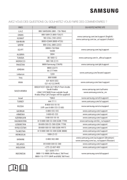 Samsung AM022KNQDEH/TK Manuel utilisateur