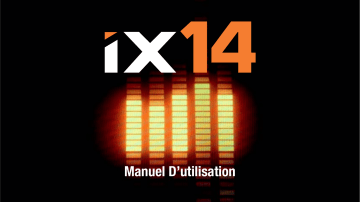 Spektrum SPMR14000 iX14 14 Channel DSMX Transmitter Only Manuel utilisateur | Fixfr