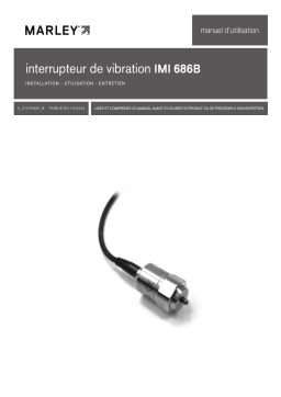 SPX Cooling Technologies IMI 686B Solid State Vibration Switch Manuel utilisateur