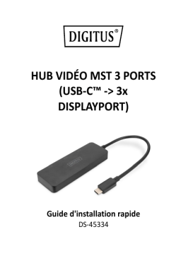 Digitus DS-45334 Guide de démarrage rapide