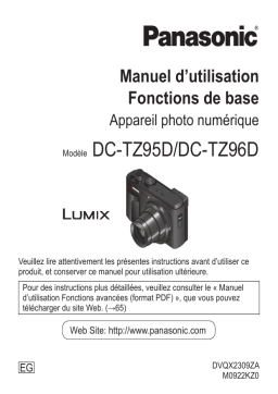 Panasonic DCTZ95DEG Mode d'emploi