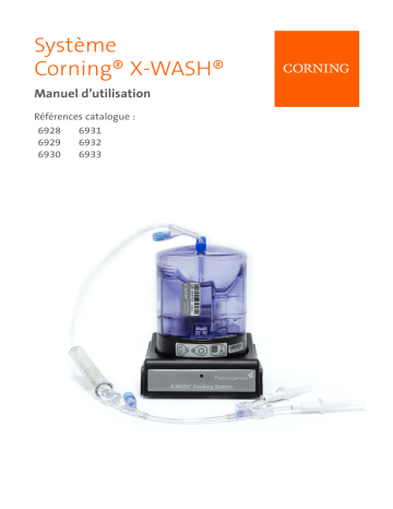 Corning Système X-WASH® Manuel du propriétaire | Fixfr